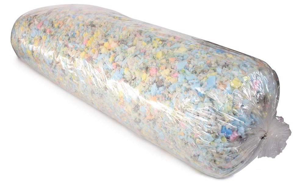 Bag of foam chips